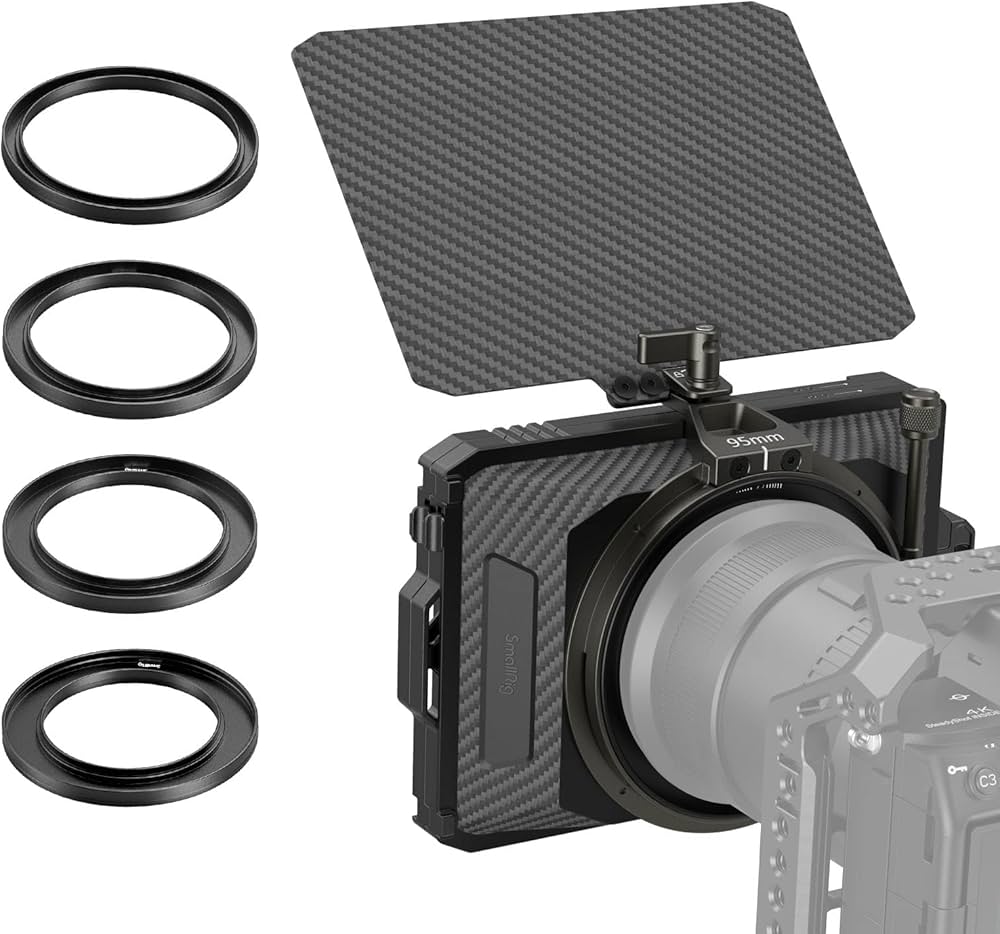 SMALLRIG Mini Matte Box Pro with Rings